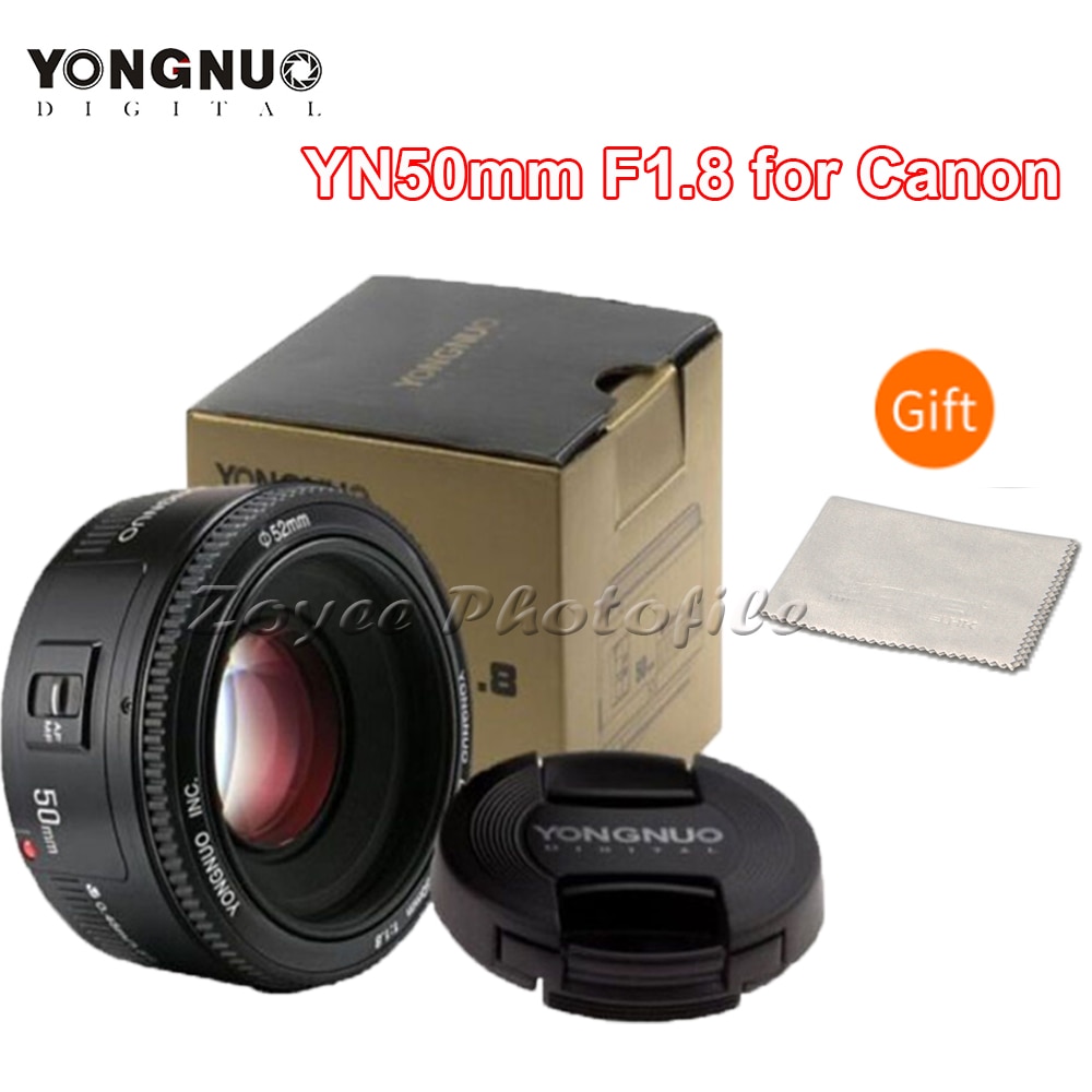 YONGNUO YN50mm F1.8 ī޶  Nikon F Canon EOS..